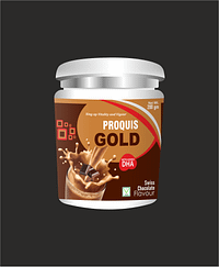 Proquis Gold Pow Chocolate 3D